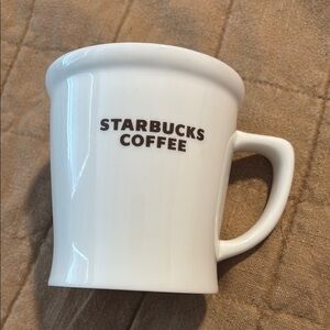 Starbucks White Ceramic Mug